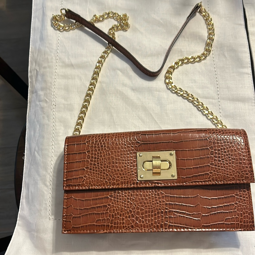Kate Landry Crossbody Clutch- well kept